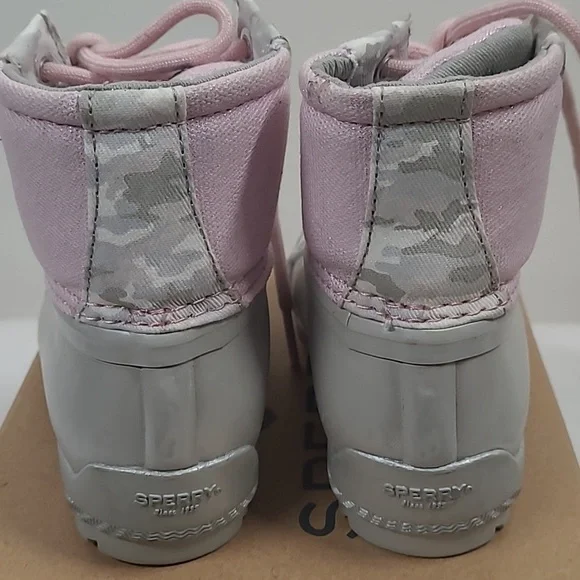 Sperry Port Boot Pink Camo - Picture 4 of 9
